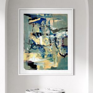 Fusion – original abstract painting by Shradha Gupta